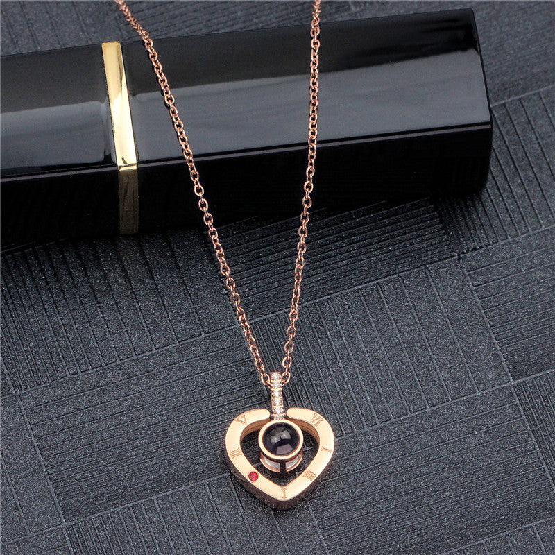 Colar "Eu Te Amo" em 100 idiomas diferentes